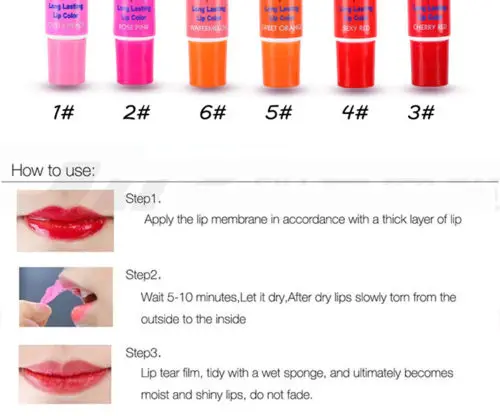 YANQINA модный блеск для губ тату водостойкая длительная краска маска губ|lip gloss