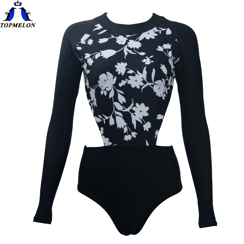 купальник слитный женский купальники женские боди женщин Цельный с длинным