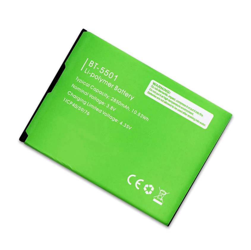 ISUNOO BT-5501 Новый аккумулятор для телефона Leagoo M9 BT 5501 BT5501 2850mah запасная батарея