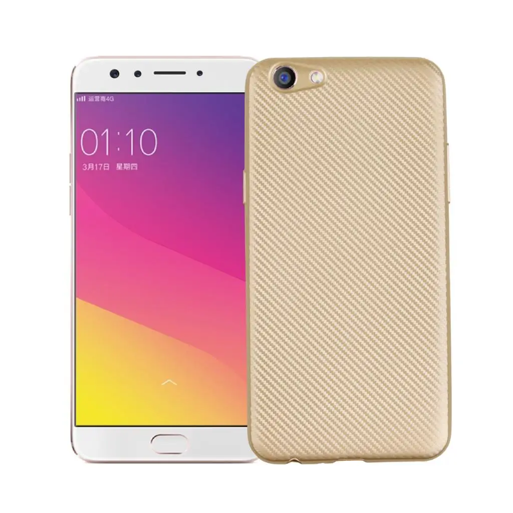 Чехол для телефона OPPO F3 чехол A77 Новый раскошный чехол-углеродного волокна мягкий