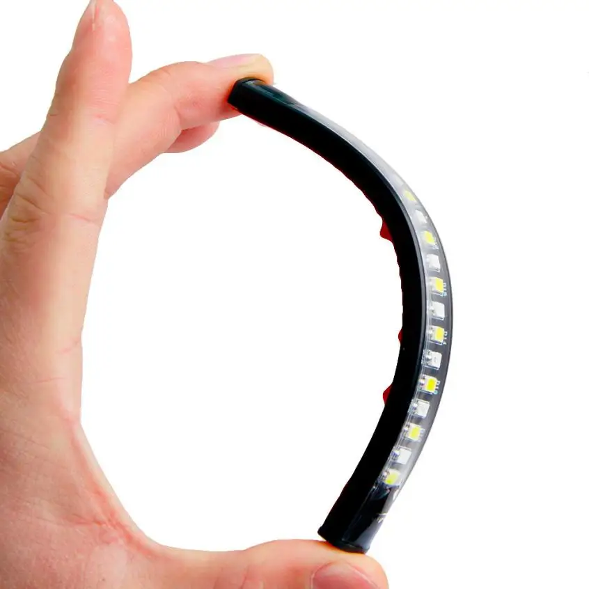 KAKUDER мотоциклетный светильник с поворотным сигналом Универсальный гибкий 18 LED Moto