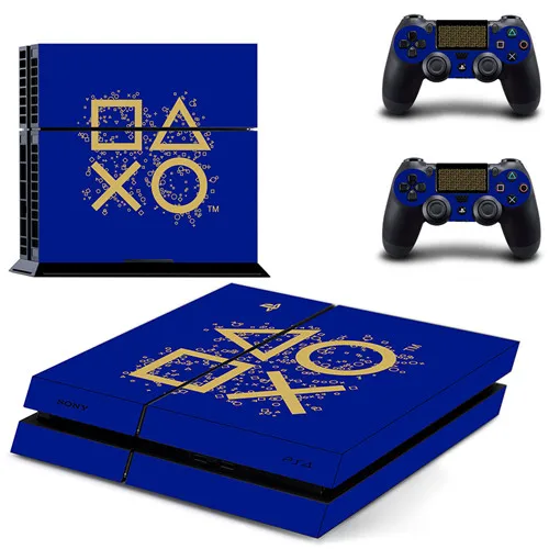 Дни игры Ограниченная серия PS4 Кожа Наклейка виниловая для sony Playstation 4 консоль и 2 контроллера PS4 Кожа Наклейка - Цвет: GYTM1794