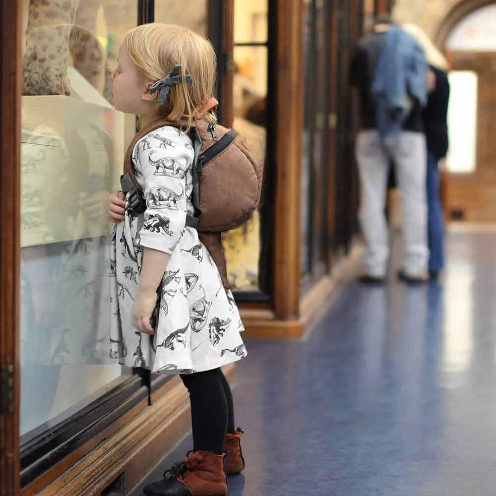 Платья с принтом динозавра для маленьких девочек одежда малышей Повседневная