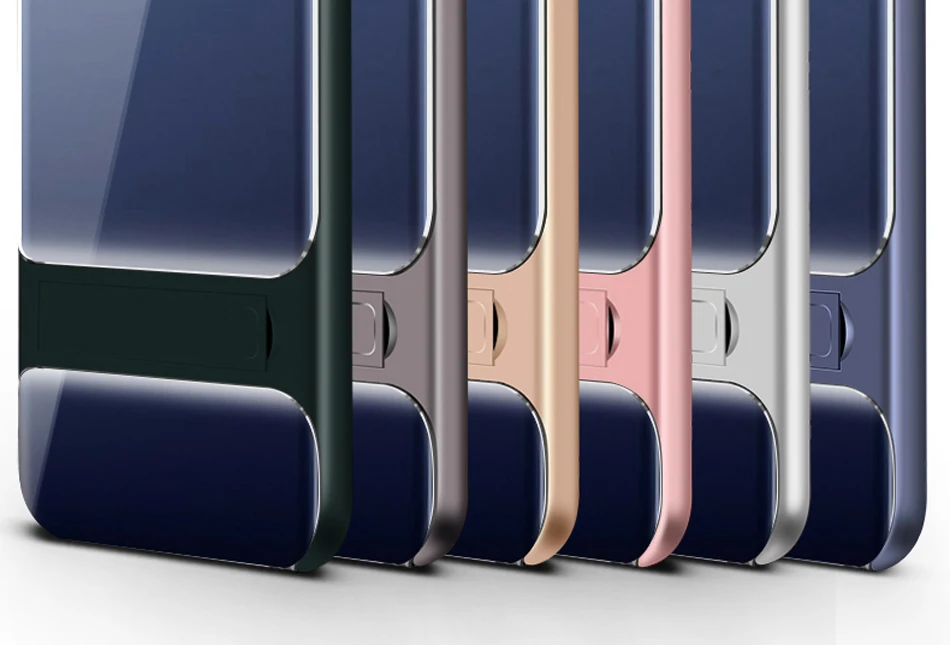 ITEUU NOTE9 PC TPU чехол с подставкой для samsung Galaxy Note 9 чехол s Мягкие противоударные силиконовые прозрачные чехлы с подставкой