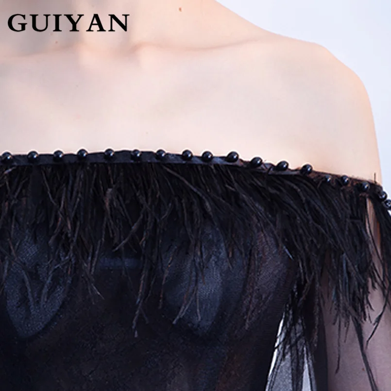 GUIYAN Women Celebrity Elegant Sexy Long Dresses Off The Shoulder Sleeveless Vintage Bandage Dress Evening Party GY8131 | Женская одежда
