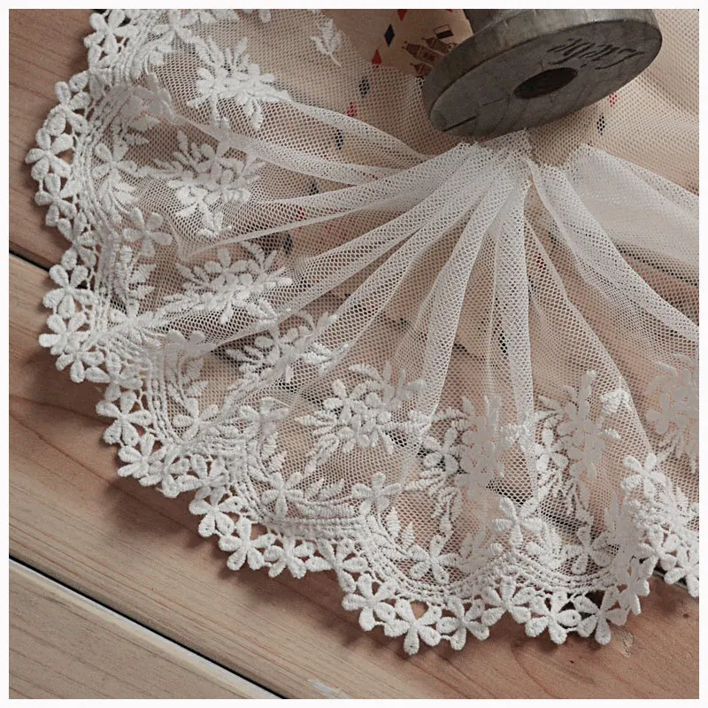 5 ярдов/партия хлопковая кружевная ткань 13 см|lace saree|yarn ornamentsyarn sweater |
