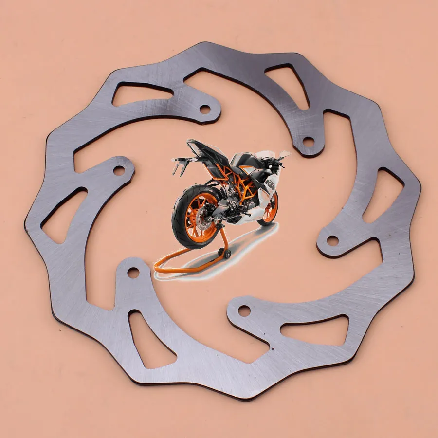 Серебристые задние тормозные диски из нержавеющей стали роторы для KTM 125 200 250 300 390