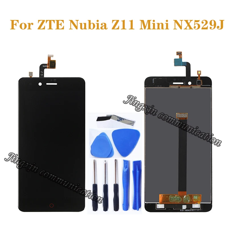 100% тест новый для ZTE Nubia Z11 Mini NX529J LCD + сенсорный экран дигитайзер компонент Замена