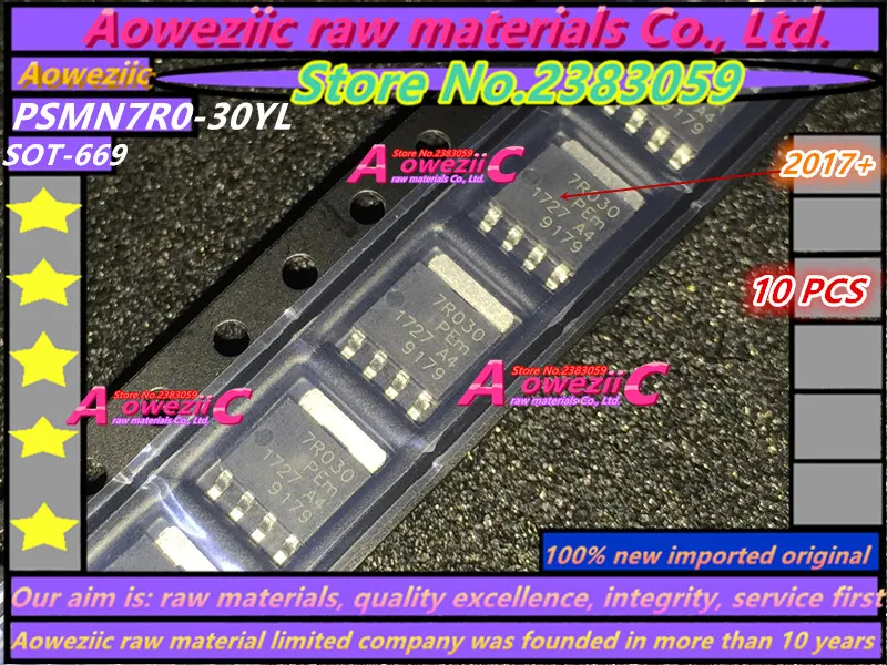 Aoweziic 2017 + 100 новые импортные оригинальные PSMN7R0-30YL PSMN7R0 SO-T669 MOSFET N channel 30V 65A