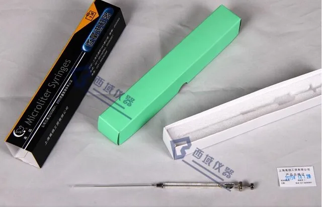 

free shipping 5ul microliter syringes Micro-injector syringe flat tip microliters micro-injector syringe one pc