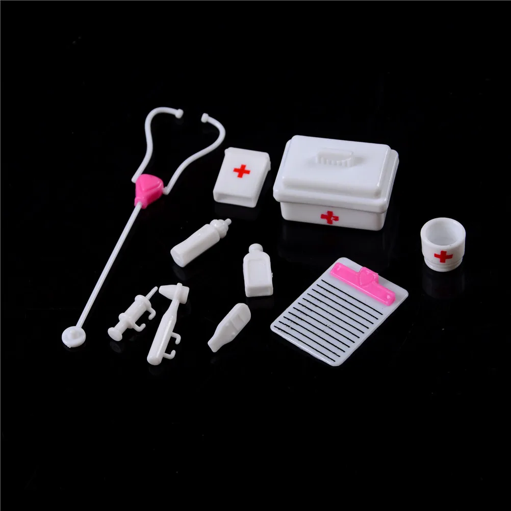 

1 Set Doll Accessories Toy medical kit Doll Pet Toys For doll Baby Toys gift