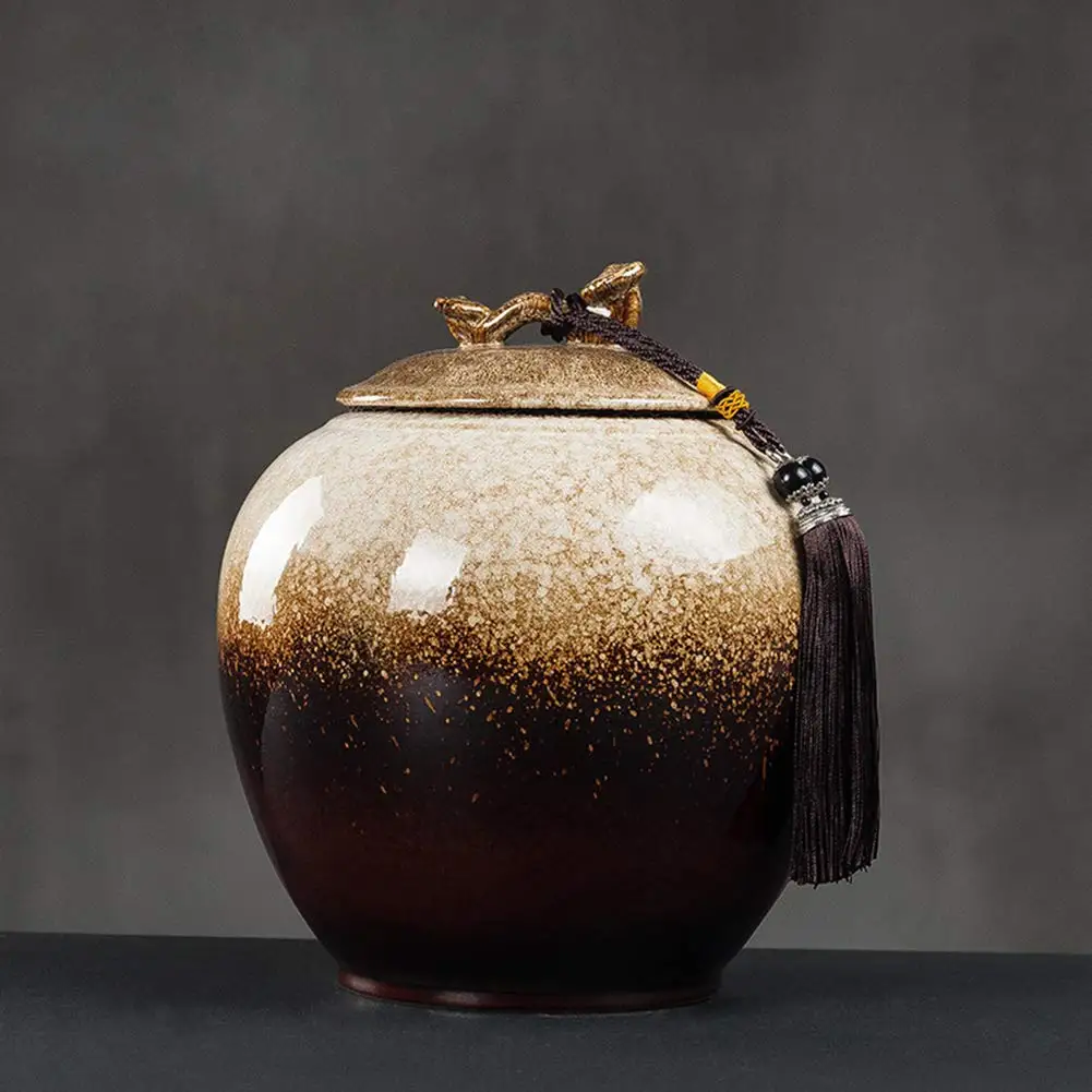 Цветная Керамическая памятная урна для собак и кошек большая кремации питомцев