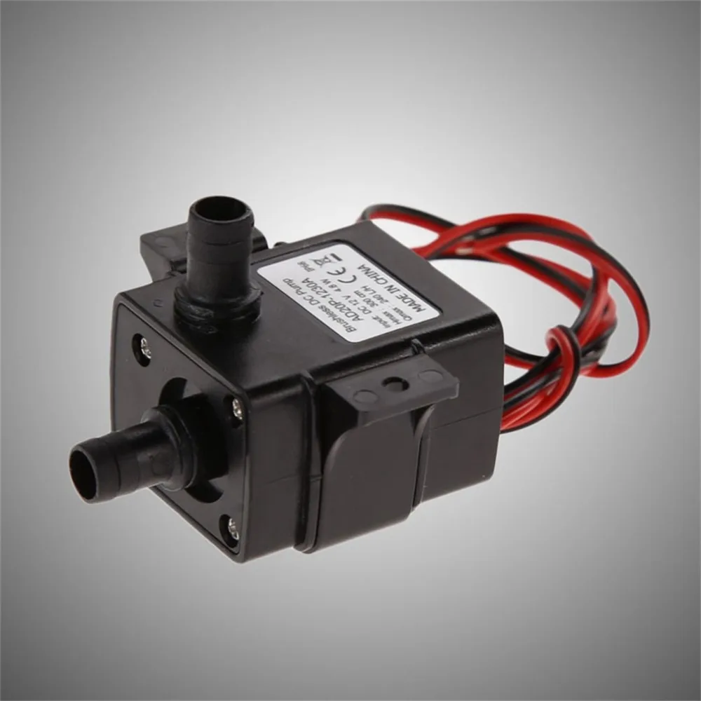 DC12V 240л/ч бесщеточный постоянный магнитный ротор погружной водяной насос садовый