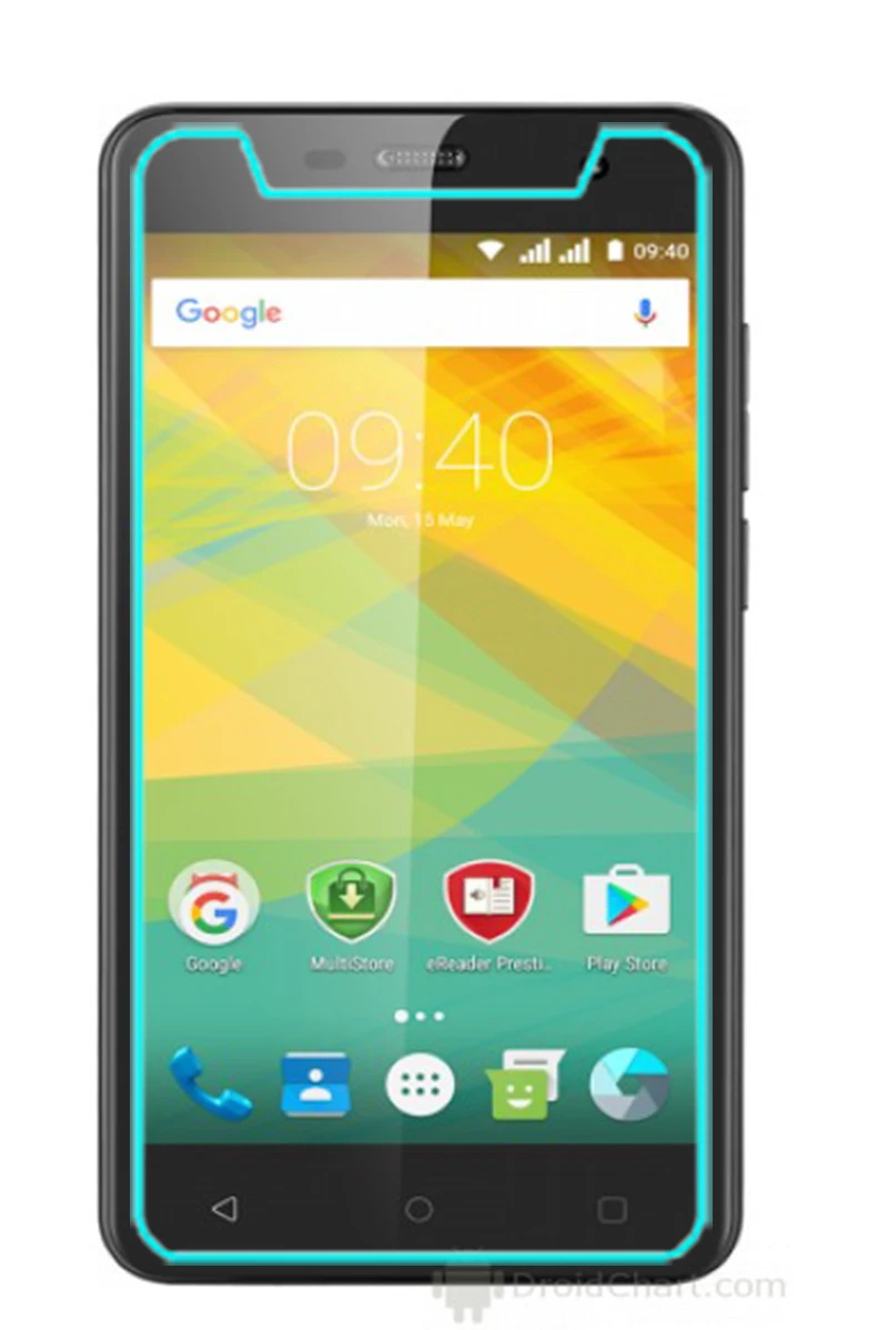 Закаленное стекло 9H для Prestigio Muze G3 LTE / Wize Y3 Высококачественная защитная пленка