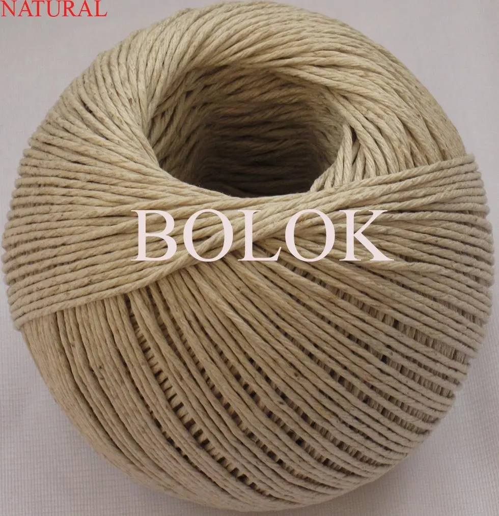 

Free shipping (8pcs/lot ) 1mm natural hemp twine waxed hemp cords (100m/ball) natural color hemp rope