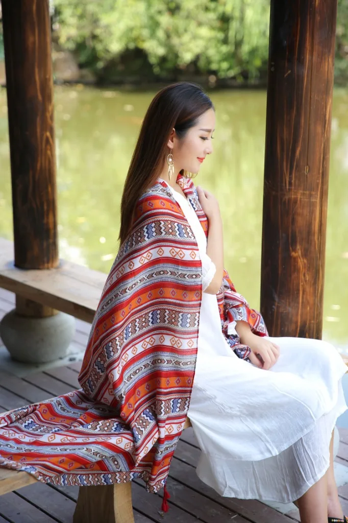 2016 специальная конструкция тотем печатных мусульманский хиджаб шарф женщины