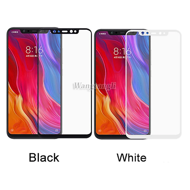 5D полное покрытие закаленное стекло для Xiaomi Mi 8 Lite SE Pro Max 3 Pocophone F1 Mix 2 Защита экрана