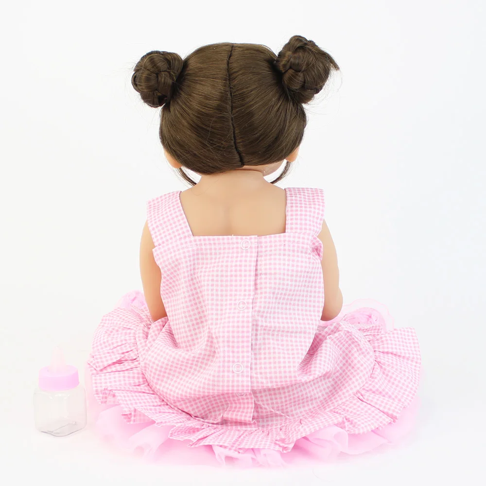 Кукла реборн силиконовая виниловая для новорожденных кукла купания подарок на