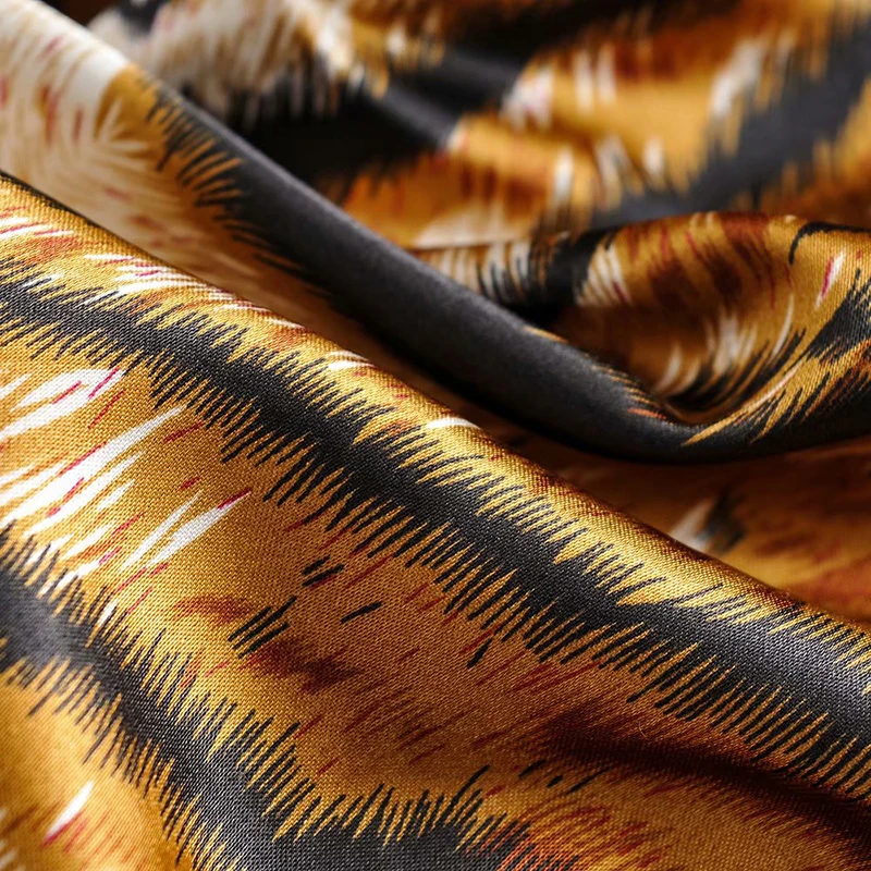 Сезон: весна–лето Для женщин s Винтаж с тигровым принтом платье ZA новый модный