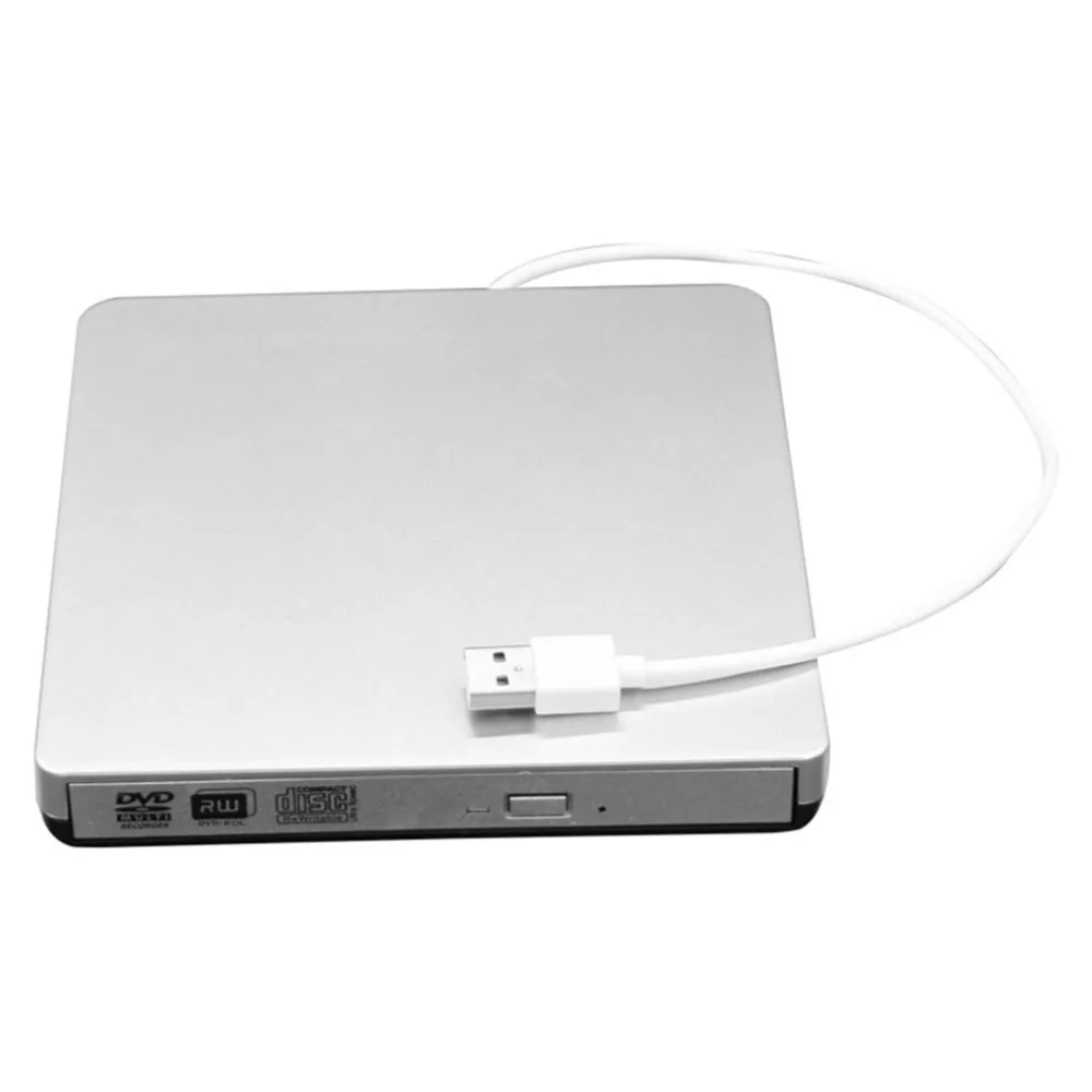Dvd Portatil dvd-плеер Портативный Dvd CD Привод горелка Писатель слот нагрузки USB 2,0 интерфейс для ноутбука Настольный Ноутбук DVD portatil