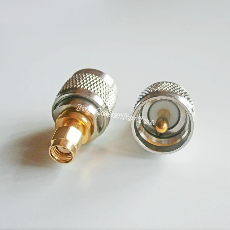 

1 шт. RP SMA Мужская стандартная розетка для UHF Мужская стандартная розетка PL259 радиочастотный адаптер разъем радио