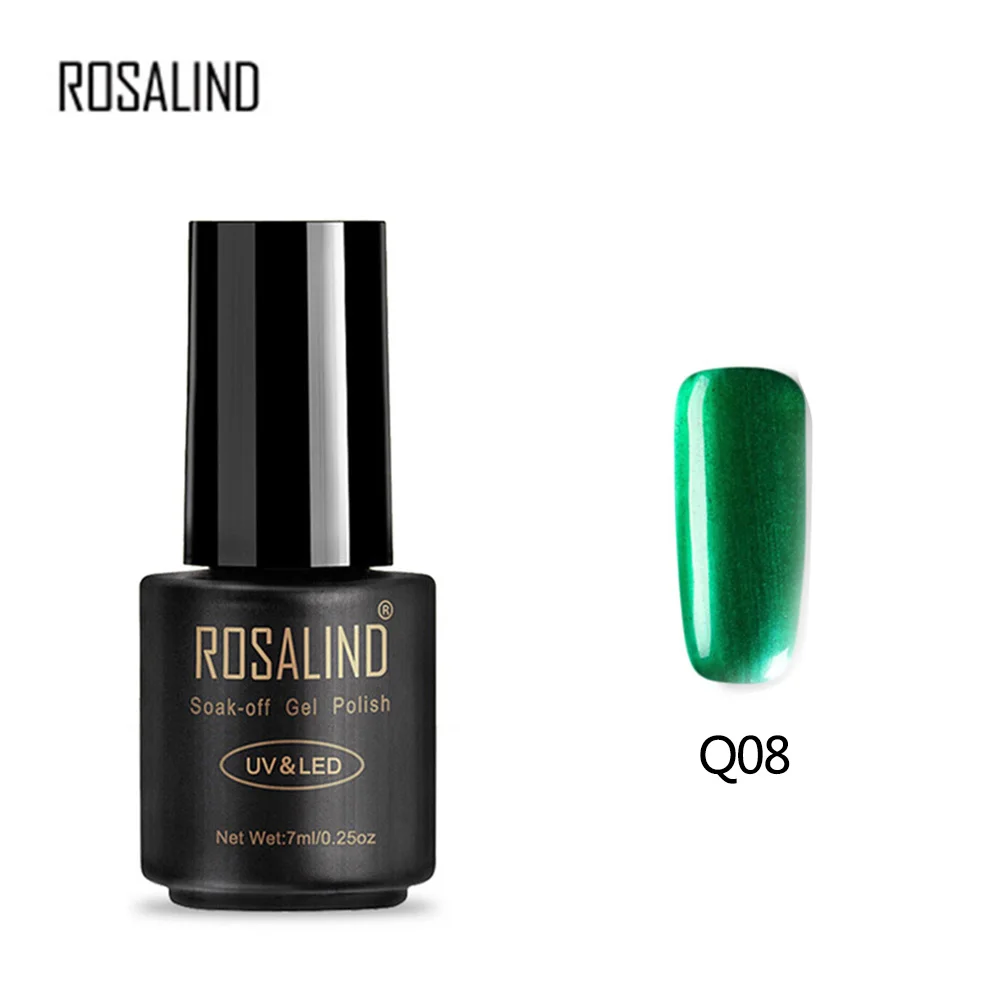 1 бутылка 7 мл ROSALIND LED УФ гель для ногтей отмачиваемый лак маникюра|Лак ногтей| |