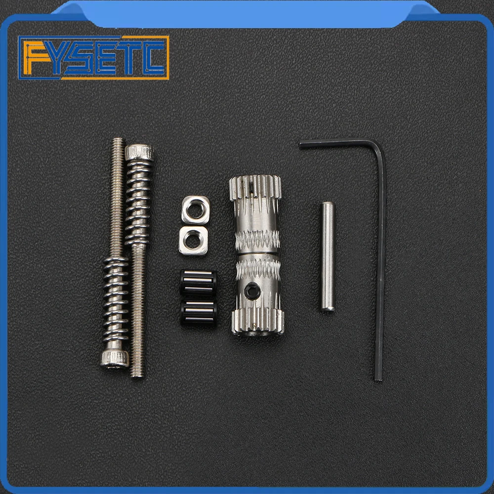 Prusa i3 mk2/mk2.5/mk3 3D принтер экструдер приводные шестерни Btech двойные с 2 Пружина