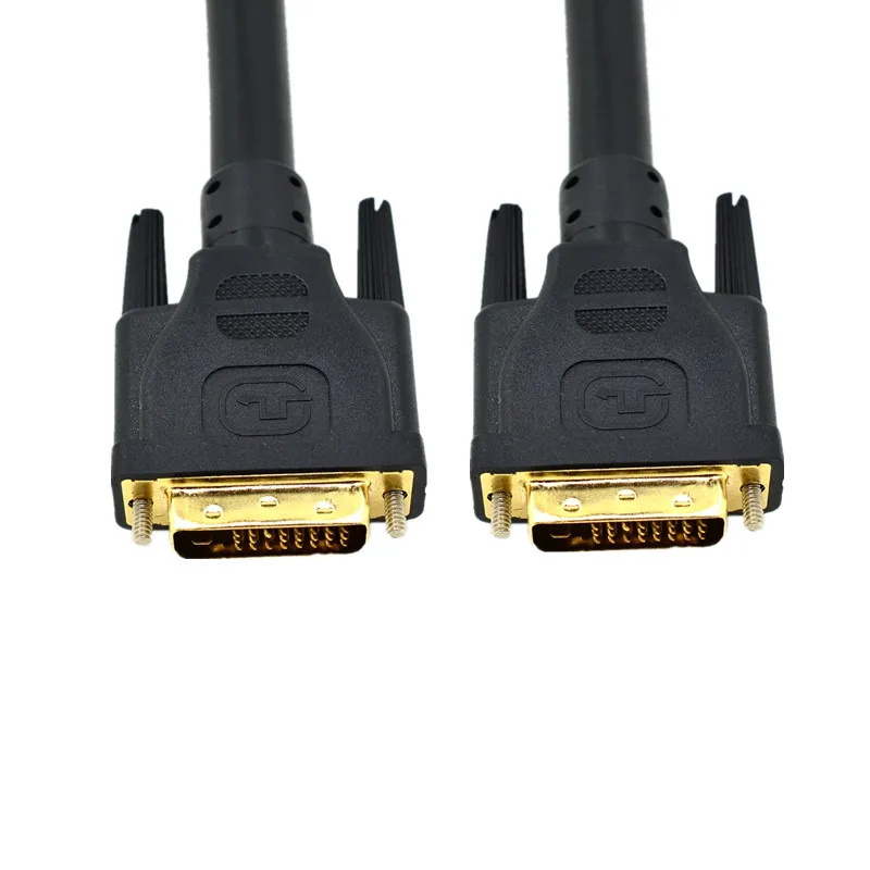 Кабель DVI 24 + 1 Папа-папа 30 см WQXGA(2560x1600) DVI-D Dual-Link 25pin HD 2K для киноэкрана Dell UltraSharp 3007мпп