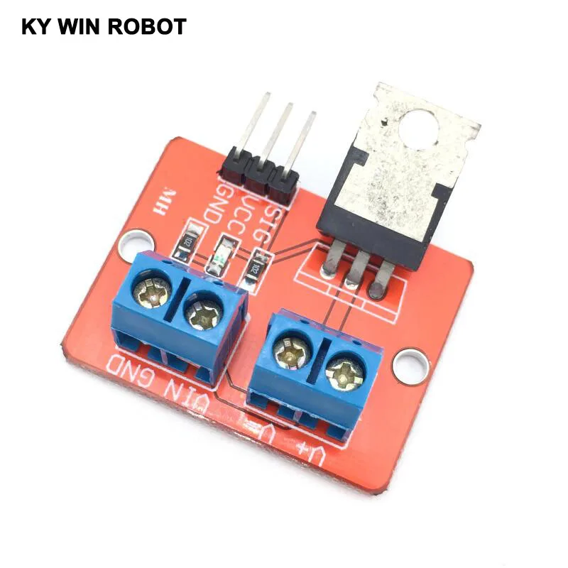 Верхняя кнопка Mosfet 0-24 В стандартный модуль IRF520 для Arduino MCU ARM Raspberry pi | Электронные