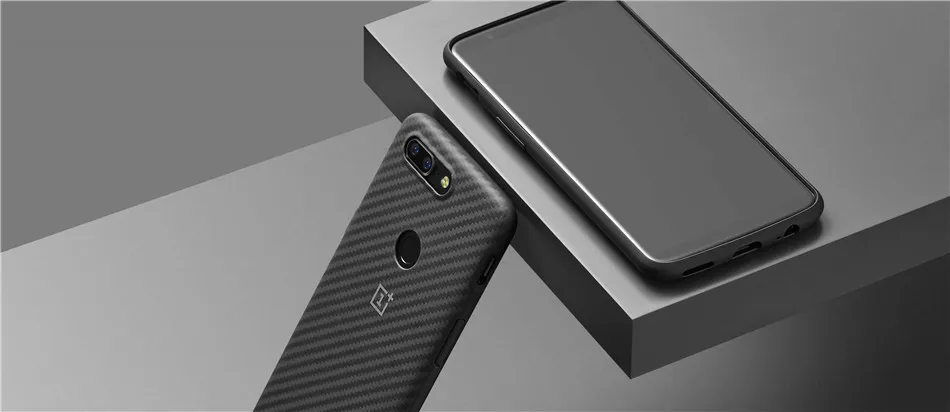 OnePlus 5T бампер чехол Karbon официальный кевлар+ ТПУ чехол Oneplus 5T защитный щит One Plus 5T углеродное волокно