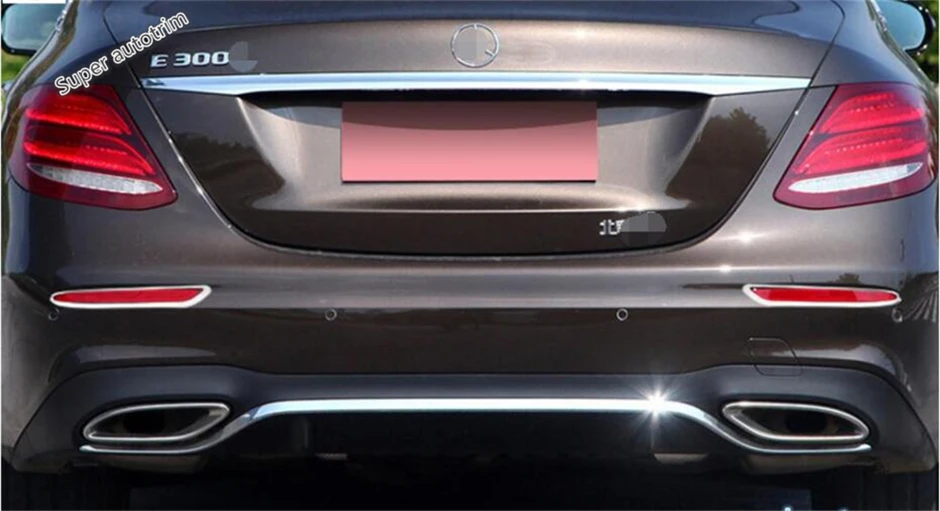 Хромированные задние противотуманные фары Lapetus Накладка для фар Mercedes Benz E Class W213