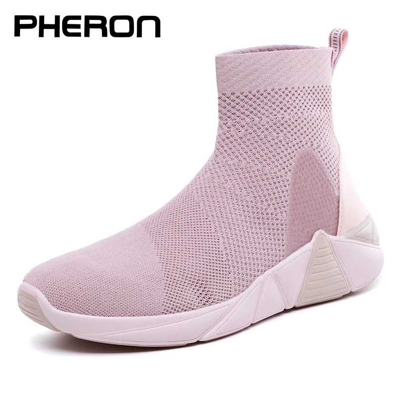 PHERON/Новинка дышащие ботильоны женские летние кроссовки обувь на плоской