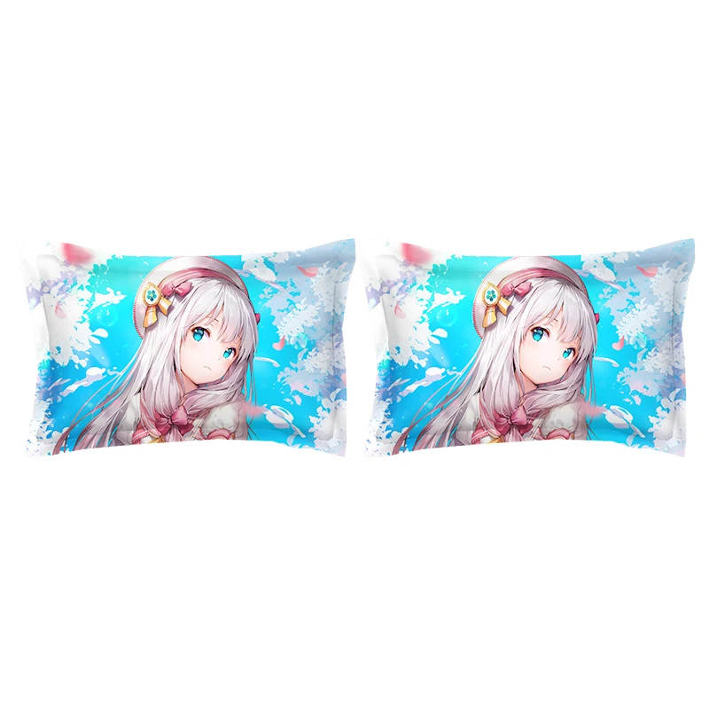 Японское постельное белье с аниме набор eromanga sense Izumi Sagiri с принтом наволочки пододеяльник набор мультфильм кровать комплект дропшиппинг
