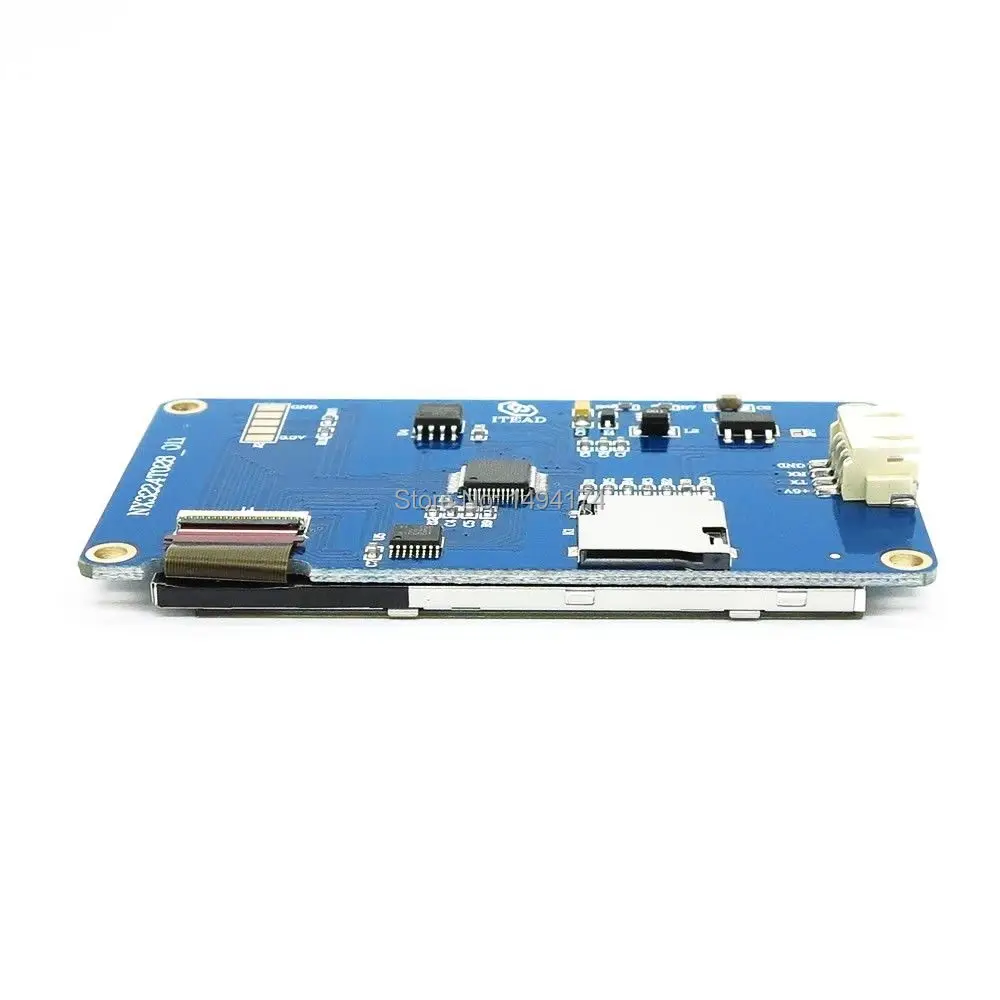 100 X WQScosea Q8S 198 2 8 "2 дюймовый сенсорный экран TFT 320*240 UART HMI умный ЖК модуль панель
