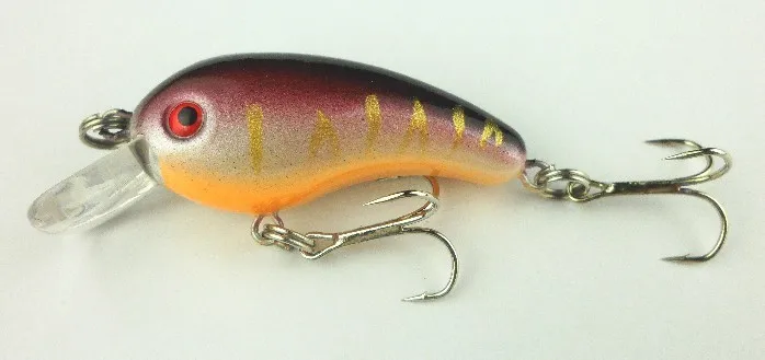 Бесплатная доставка 80 шт. прикормы Crankbait КРЮЧКОВ 4.8 г 5 см VIB снасти воблера