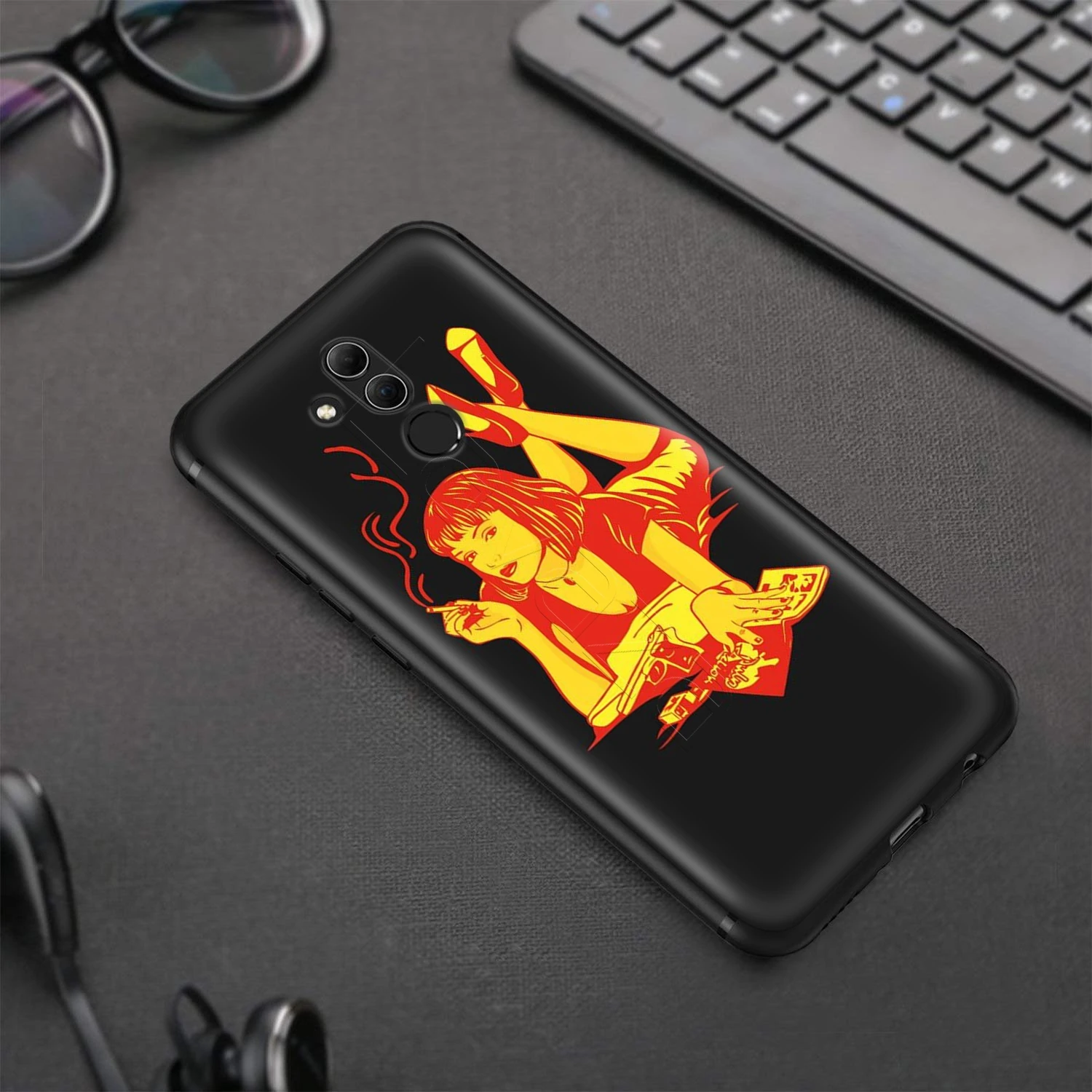 Чехол Lavaza Whatever Pulp нимация Mia для Huawei P30 P20 P10 P9 P8 Mate 20 10 Pro Lite P Smart 2017|Бамперы| |