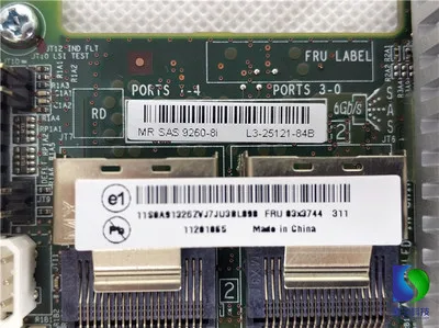 LSI MegaRAID SAS 9260 8i LSI00198 8 портов 512 Мб кэш памяти SFF8087 6 ГБ RAID0.1.5 PCI E 2 0 X8 карта