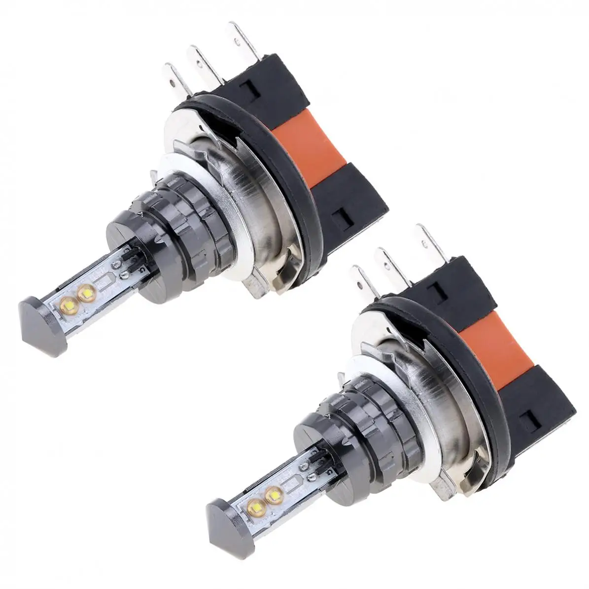 2 шт. 20 Вт H15 Светодиодный фонарь 4SMD XTE автомобильный противотуманный светильник DC