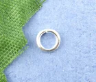 700 шт. открытое соединительное кольцо серебряного цвета диаметром 4 мм