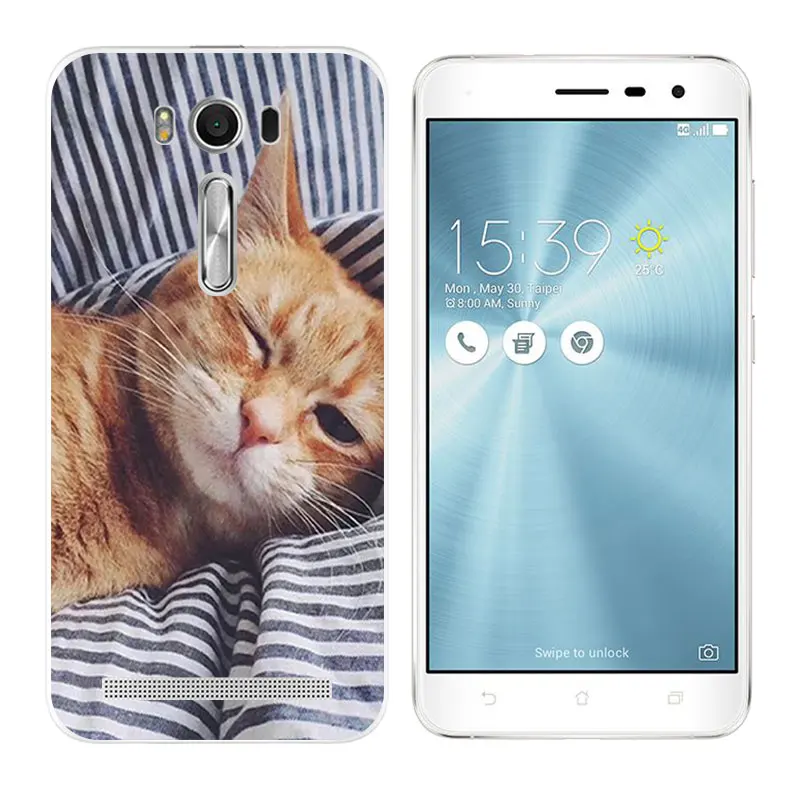 Phone Case for Asus ZenFone 2 Laser ZE500KL Silicon Back Cover 5.0 inch Piano Printing |