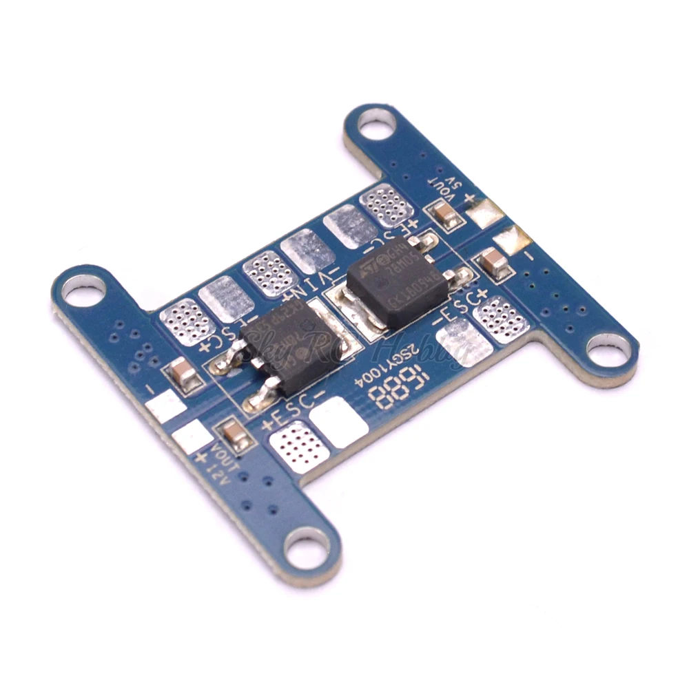 Блок питания и BEC 5 в 12 В PDB распределительная плата Поддержка 3-4S Lipo для FPV