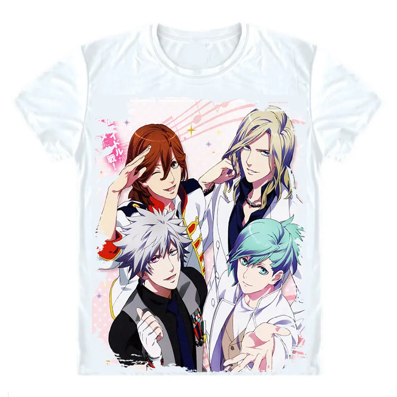 Футболки Uta no Prince-sama рубашки с коротким рукавом в разных стилях принцами песни