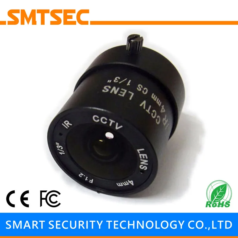 SMTSEC SL-4012F 4 0 мм F1.2 1/3 &quotобъектив с фиксированным радужным креплением CS для IP-Камеры