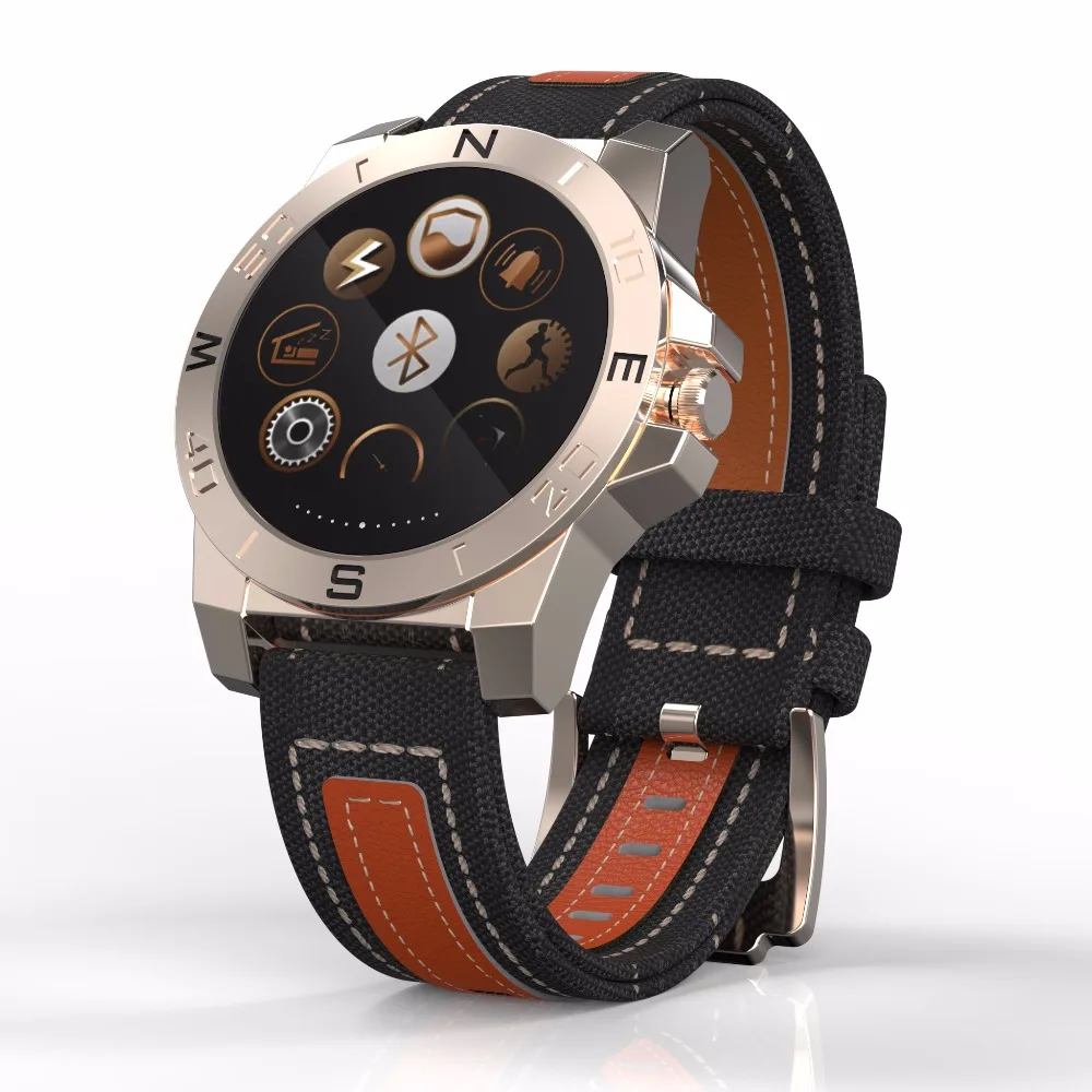Уличные Смарт-часы с процессором MTK2501 водонепроницаемым bluetooth 4 0 компасом и