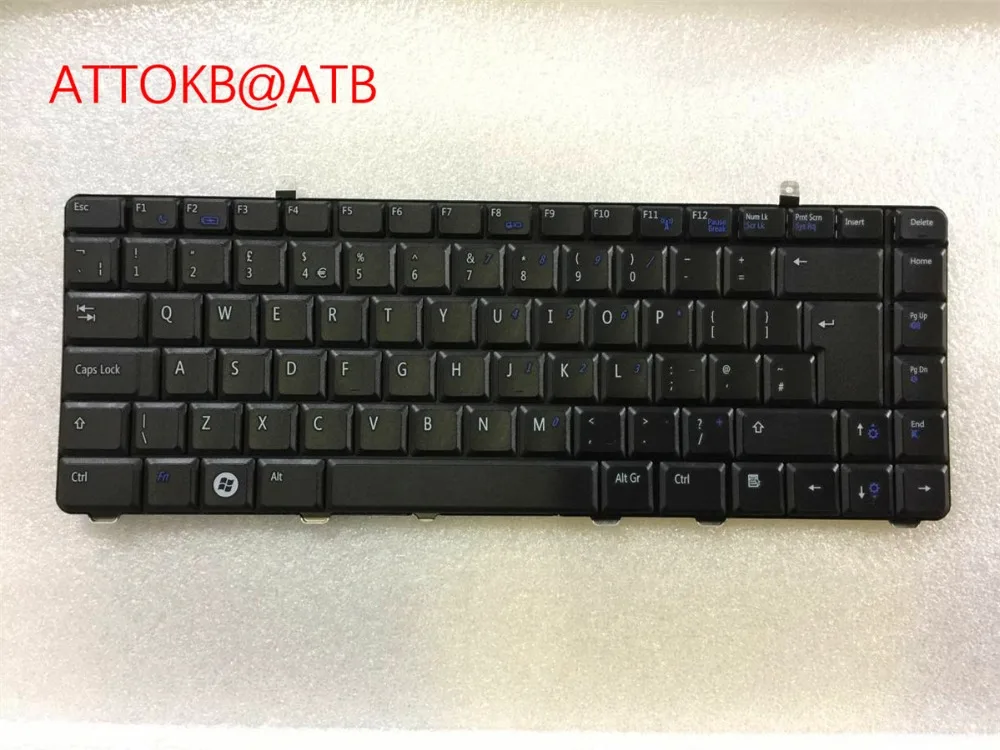 Клавиатура для Dell A840 a860 vostro 1014 1015 1088 PP37L R811H 0R811H R818H 0R818H PP38L черная клавиатура