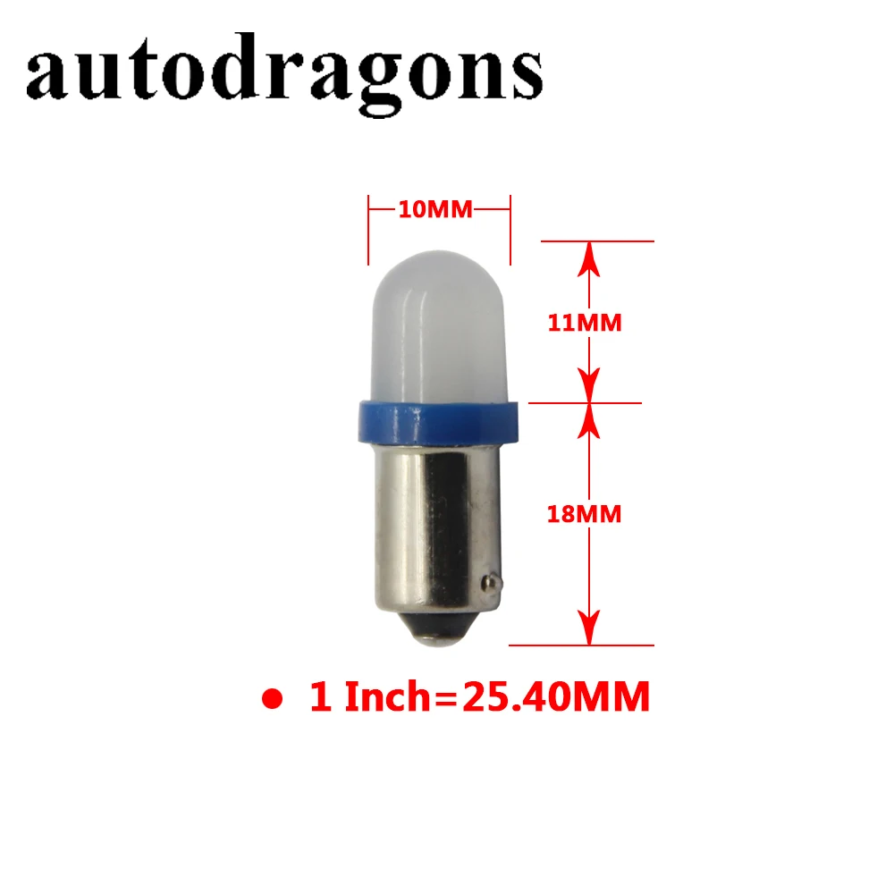 Autodragon 20 шт. BA9S байонетная основа № 44 #47 #1847 AC 6 3 В матовая машина для пинбола