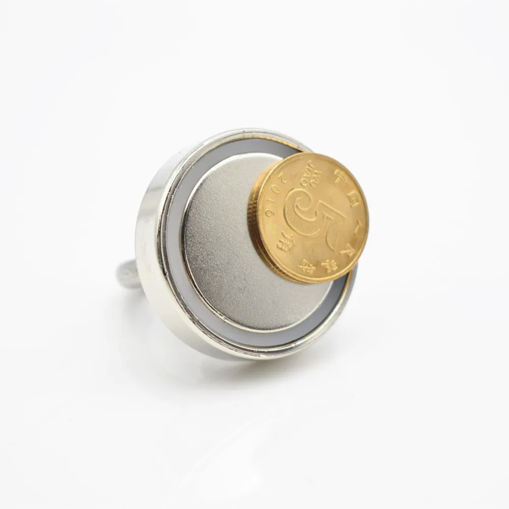 1 шт. D36mm N52 вытяжной монтаж мощный неодимовый спасательный магнит с кольцом
