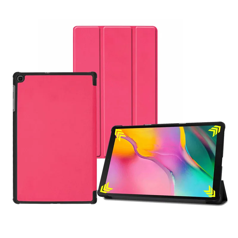 Тонкий складной чехол подставка из искусственной кожи для Samsung Galaxy Tab A 10 1 2019 T510 T515