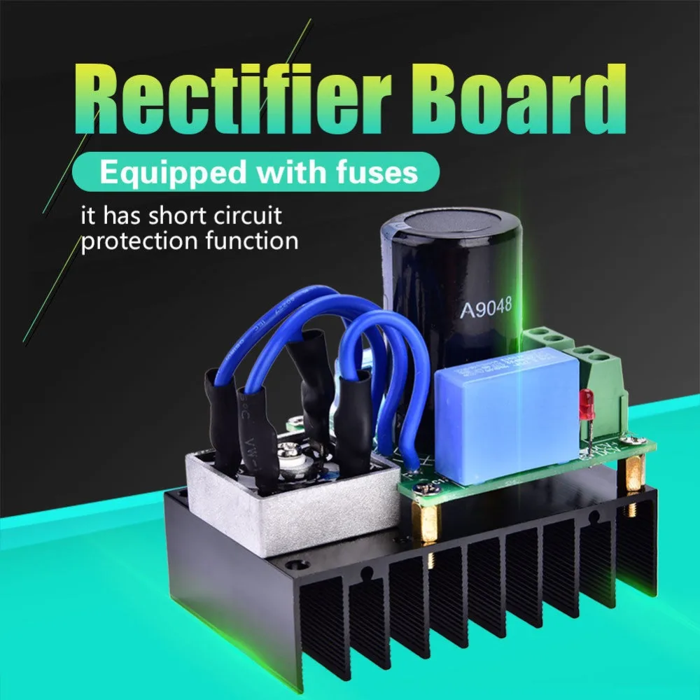 

AC-DC Converter Board 0-220VAC to 0-311VDC Multiple Protection Rectifier Module