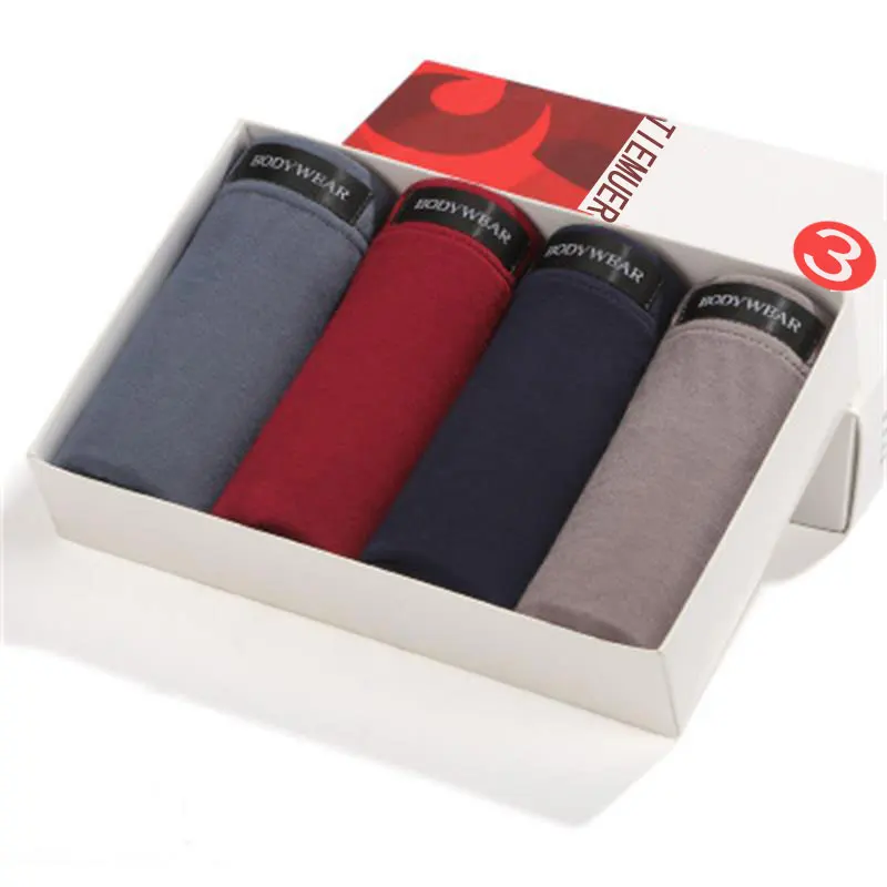 2 коробки и 8 частей нижнего белья мужские плоские брюки модальные впитывающие